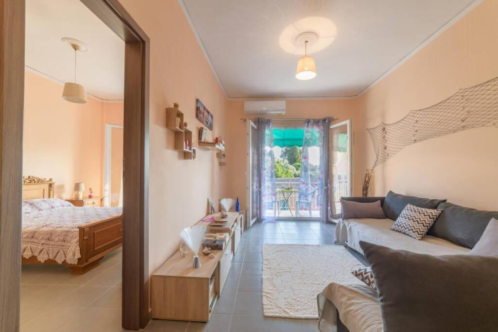 Bright Newly Renovated Apt Near Beach & Center+Ac Anemomylos المظهر الخارجي الصورة