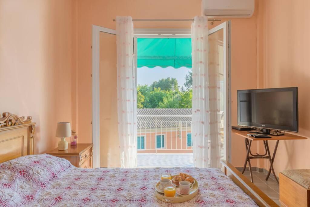 Bright Newly Renovated Apt Near Beach & Center+Ac Anemomylos المظهر الخارجي الصورة